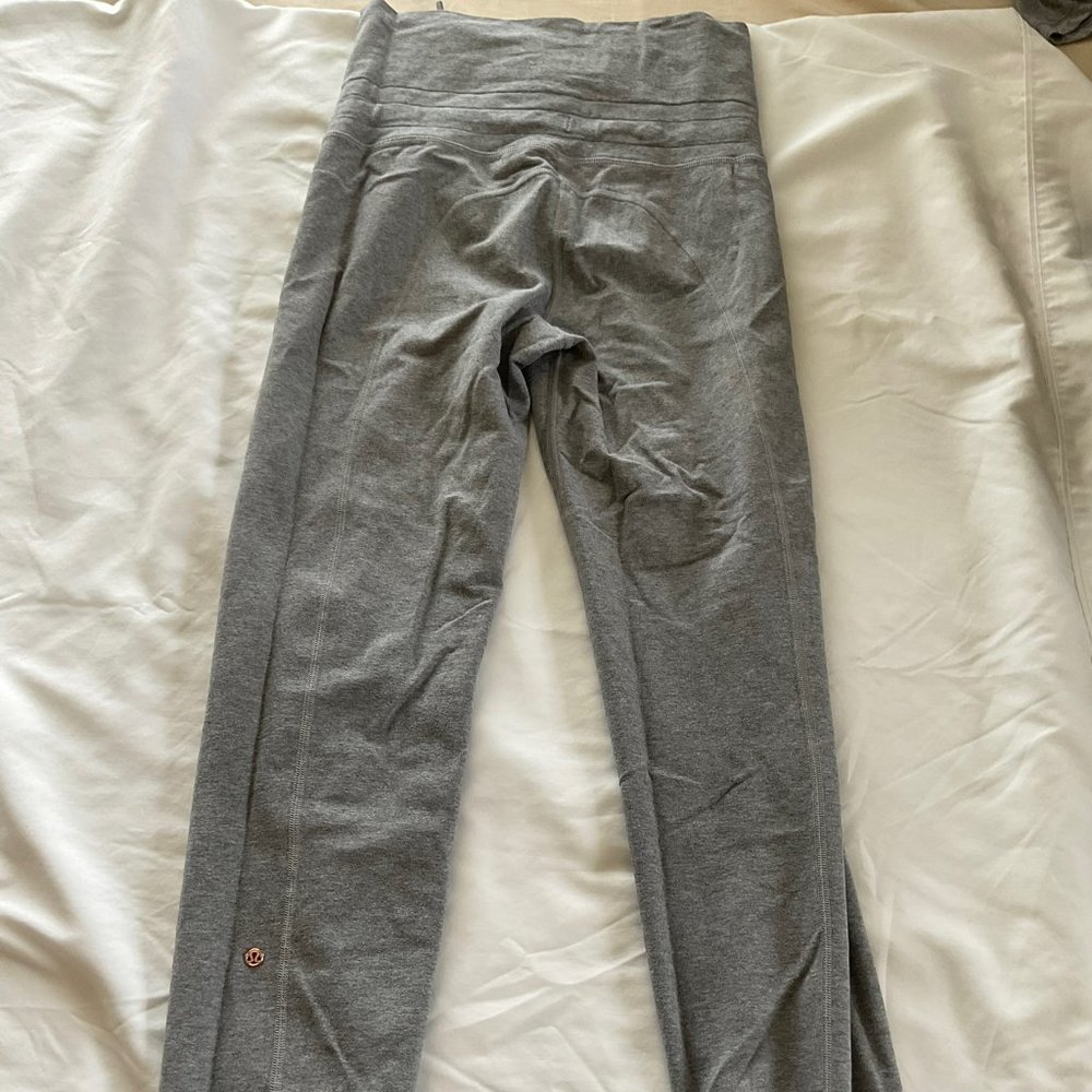 Lululemon High Rise Drawstring Pants with Cinched pant leg - Picture 2 of 4